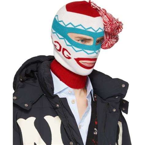 gucci knitted logo balaclava face mask|gucci backlash sweater.